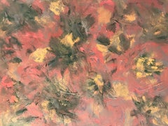 Signed Abstract Expressionist Oil Painting, 24x24 Inches, 2017