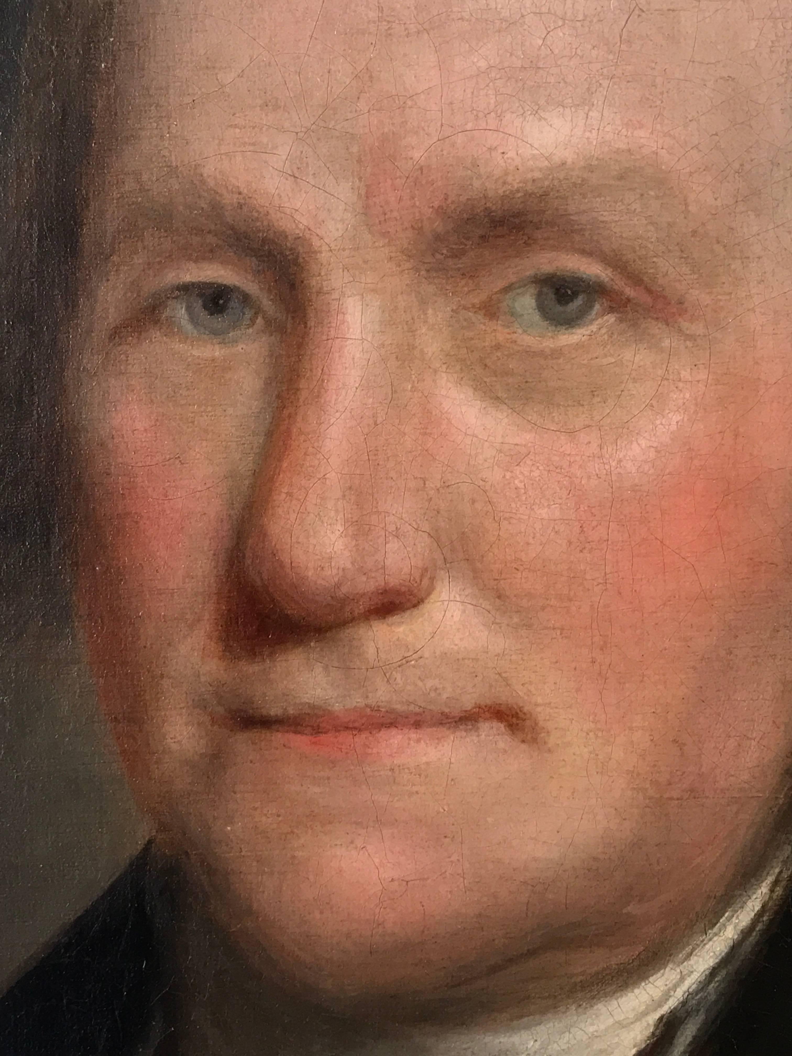 18th Century Portrait believed to be George Washington - American Realist Painting by (After) Charles Willson Peale