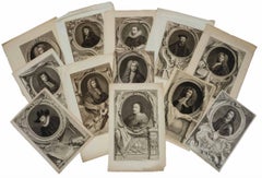 Aristocrates britanniques - Collection de 27 gravures de portraits du XVIIIe siècle