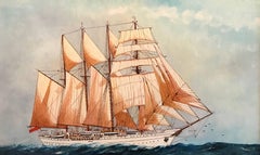 L'Esmeralda, grand navire de la marine du Chili