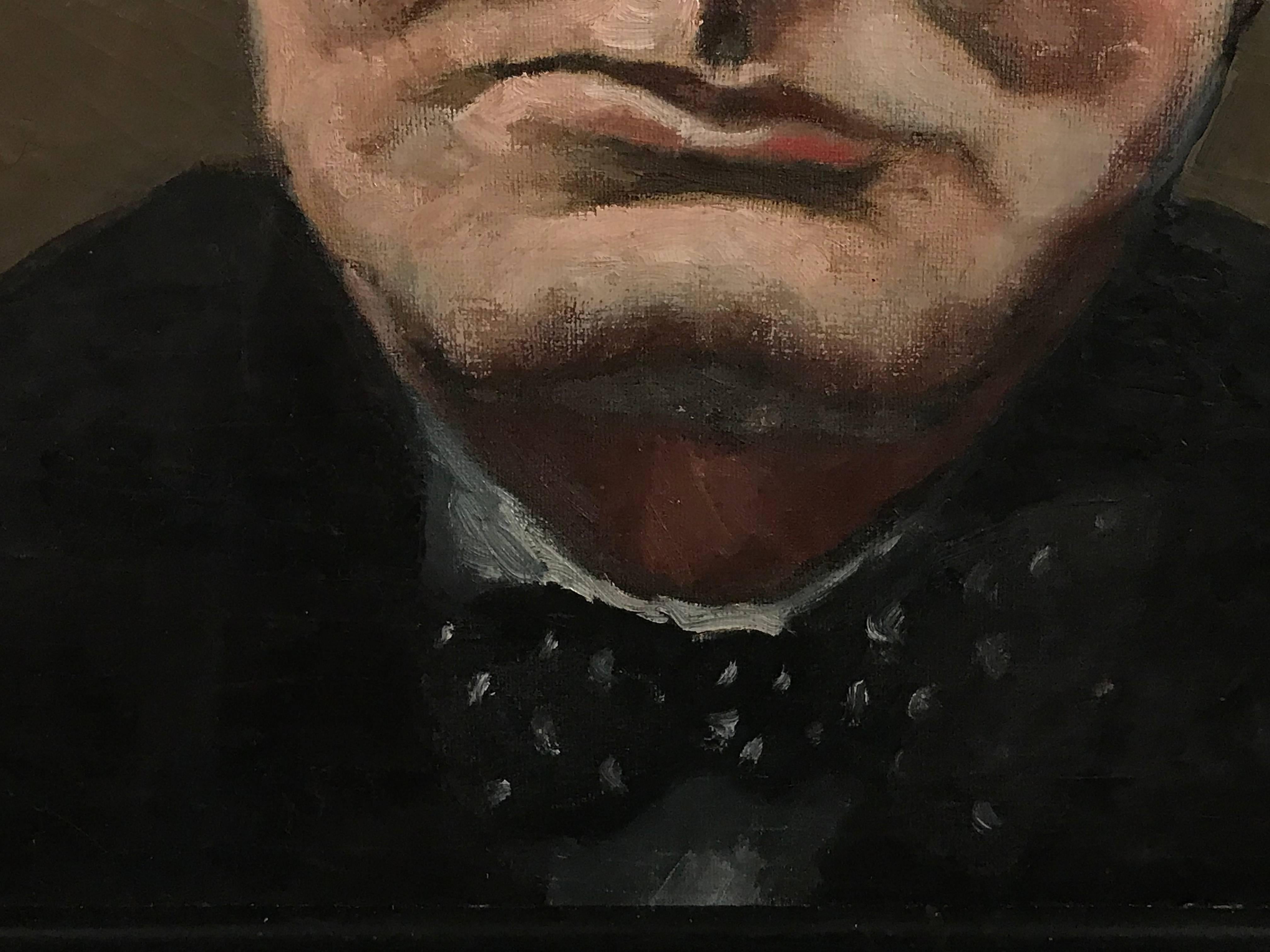 painting of churchill