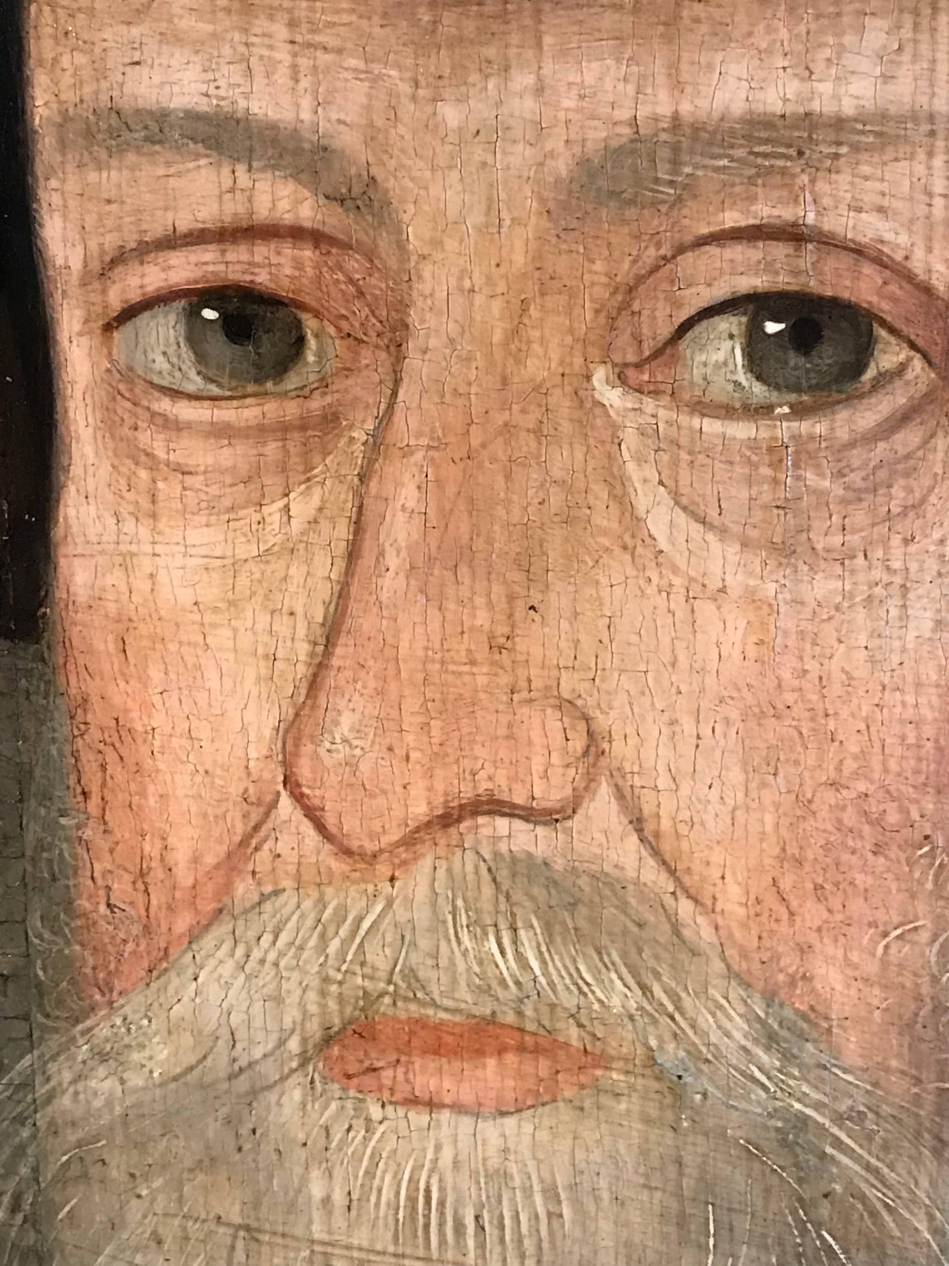 16th Century Portrait of William Cecil, Lord Burghley, original period painting 5