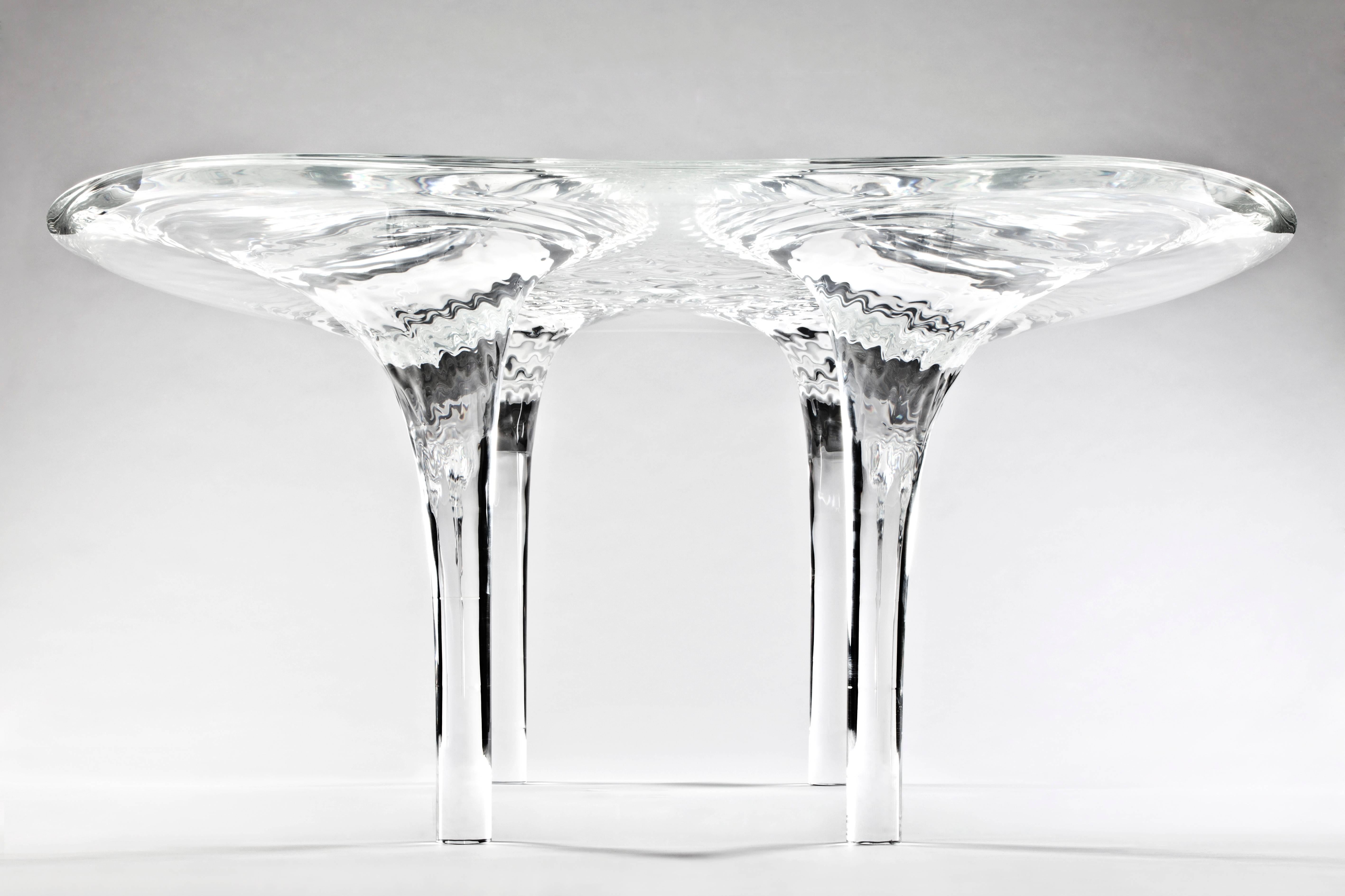 Liquid Glacial Table - Art by Zaha Hadid