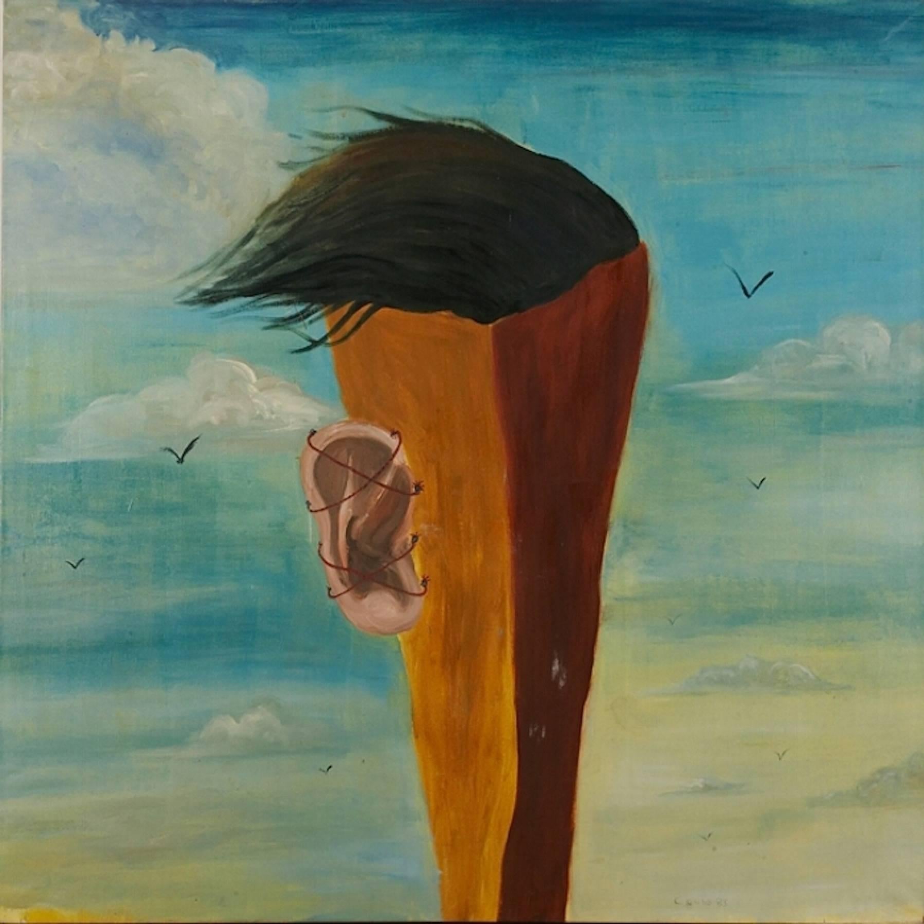 Untitled - Painting by George Condo