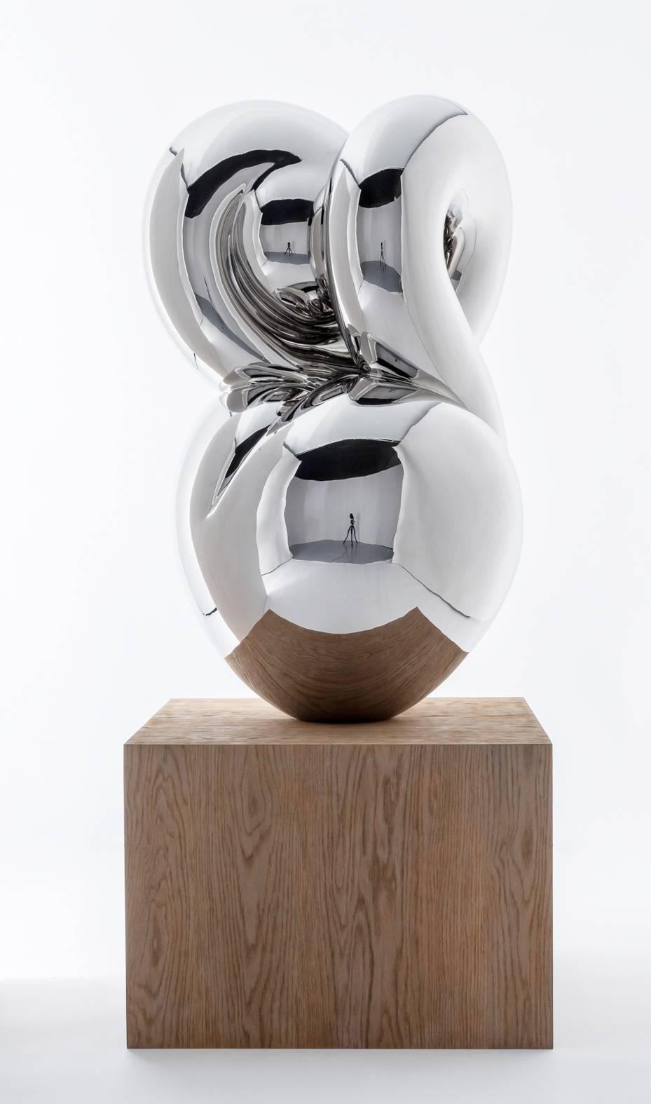 Twice - Sculpture by Richard Hudson