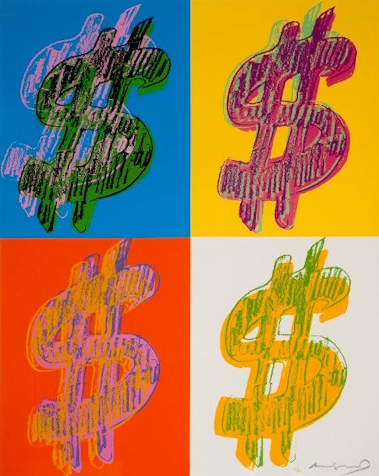 $ (Quadrant) FS II.284 - Print by Andy Warhol