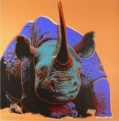 Black Rhinoceros, from Endangered Species