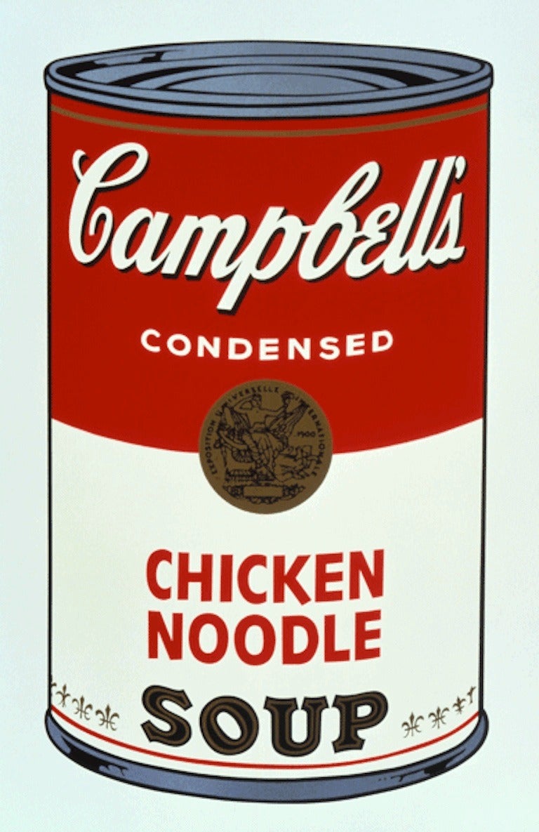 Chicken Noodle, from Campbell's Soup I FS II.45 - Print by Andy Warhol