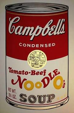 Tomato-Beef Noodle O's, from Campbell's Soup II FS II.61