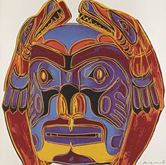 Northwest Coast Mask, from Cowboys and Indians FS II.380