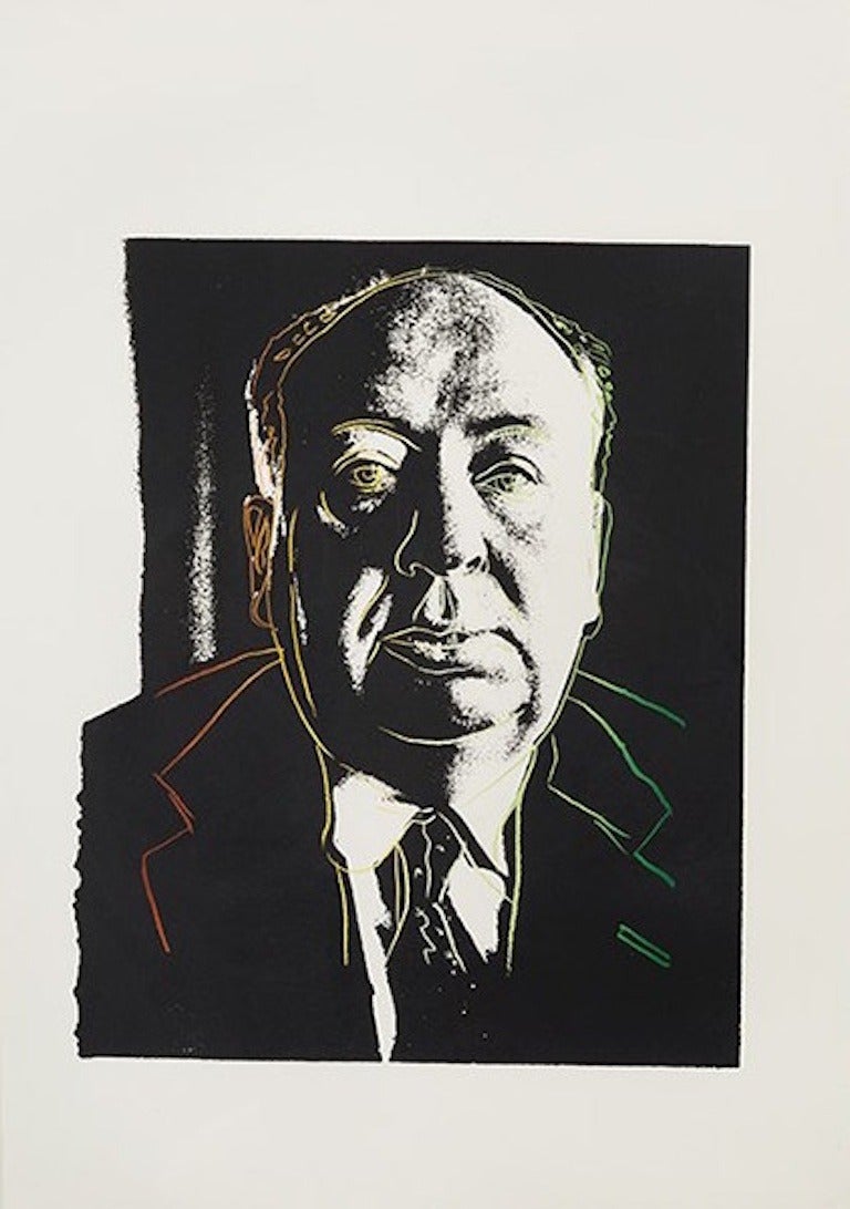 Alfred Hitchcock - Print by Andy Warhol