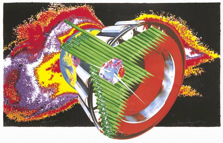 Space Dust - Print by James Rosenquist