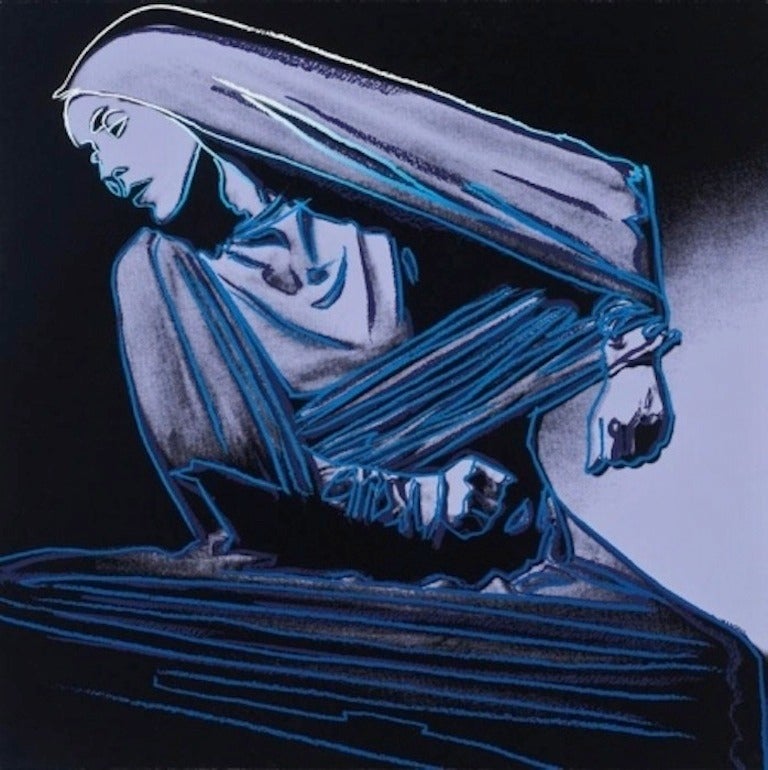 Lamentation, Martha Graham - Print by Andy Warhol
