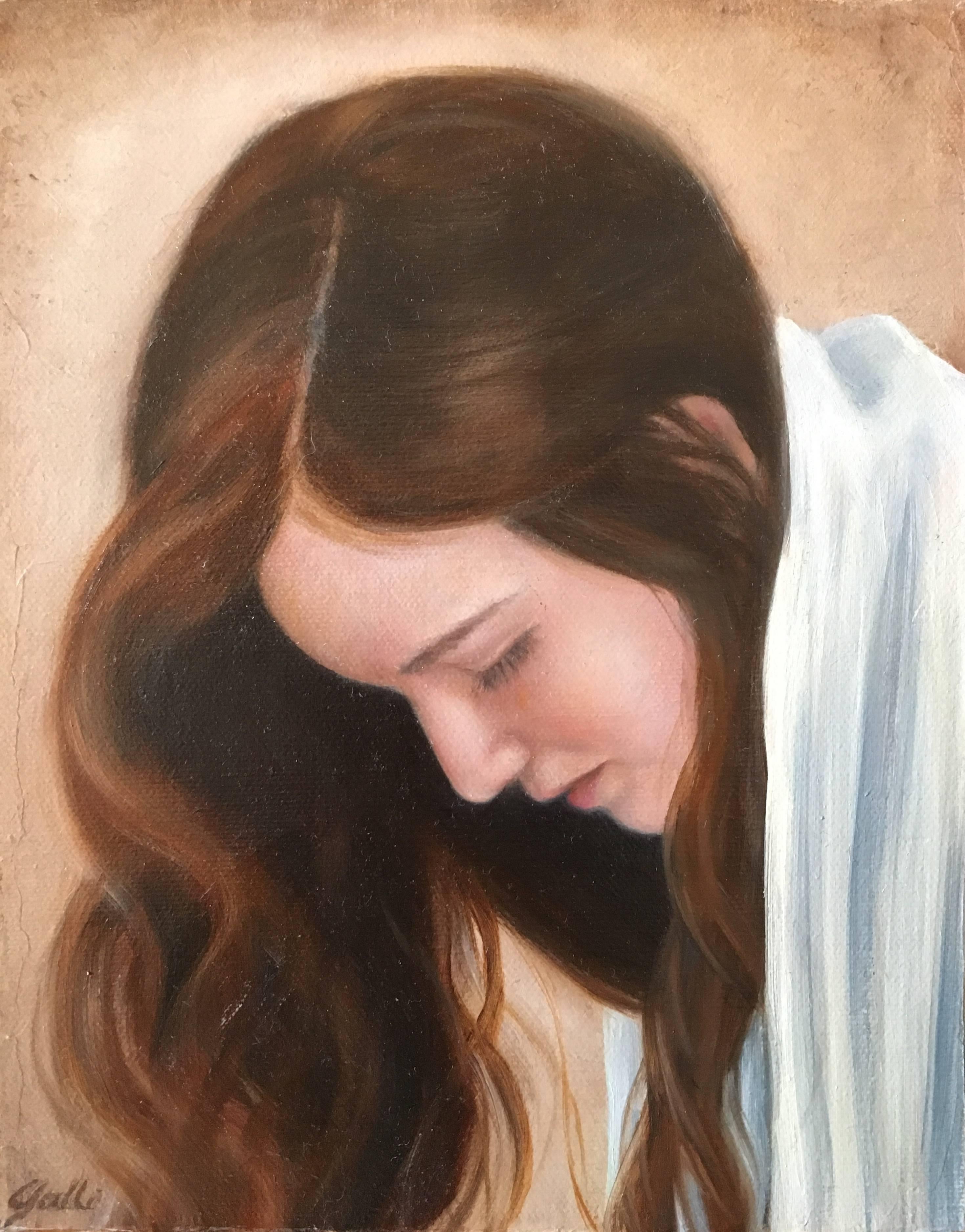 Kris Galli Portrait Painting - Prayer
