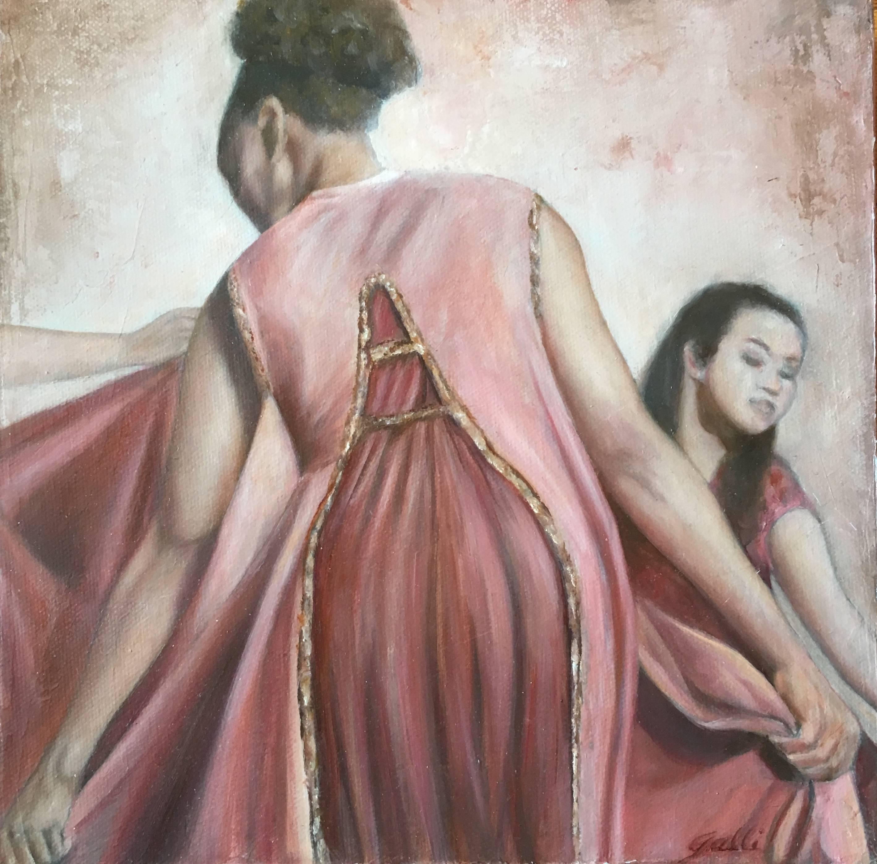 Kris Galli Figurative Painting - Danse Utopique