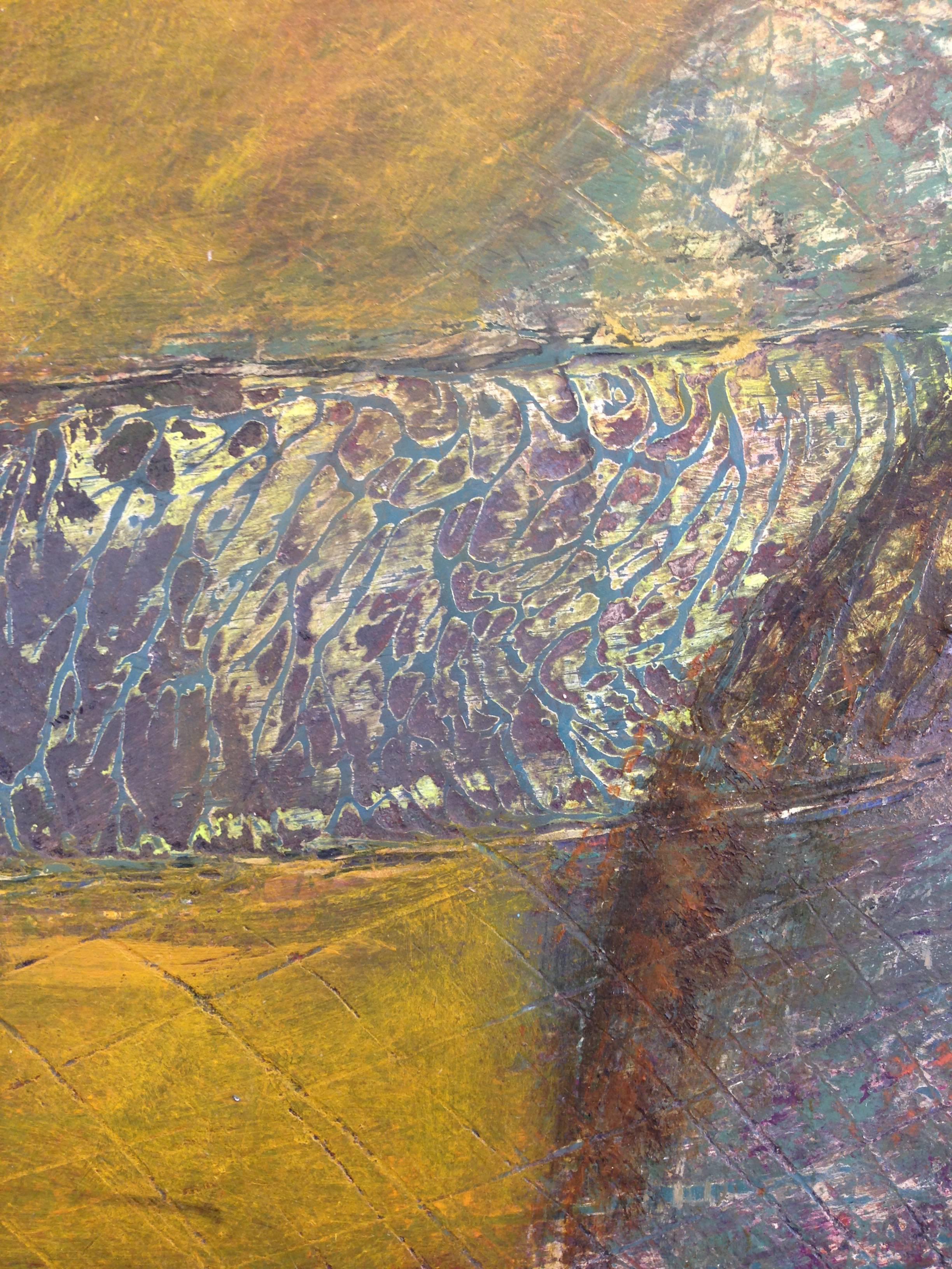 Mädchen mit Blume (Zeitgenössisch), Painting, von David Eddy