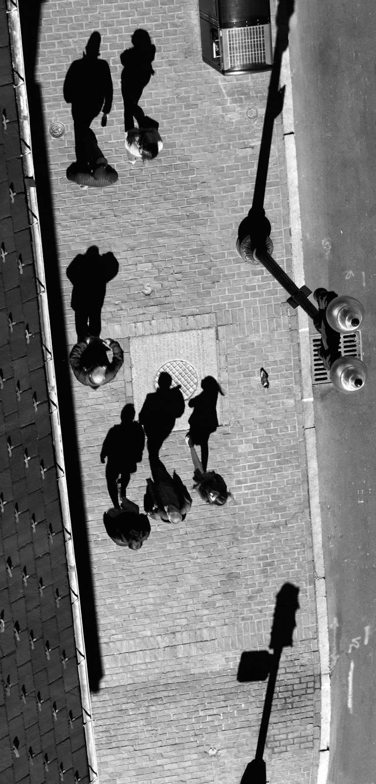 Cassandra Zampini Black and White Photograph - Bird's Eye - Fine Art Urban Photograph - Black and White Contemporary