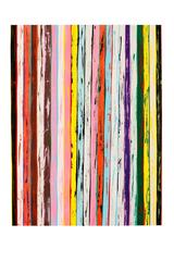Line Up 1, acrylic paint on canvas, 78.74 in.H x 59.06 in.W