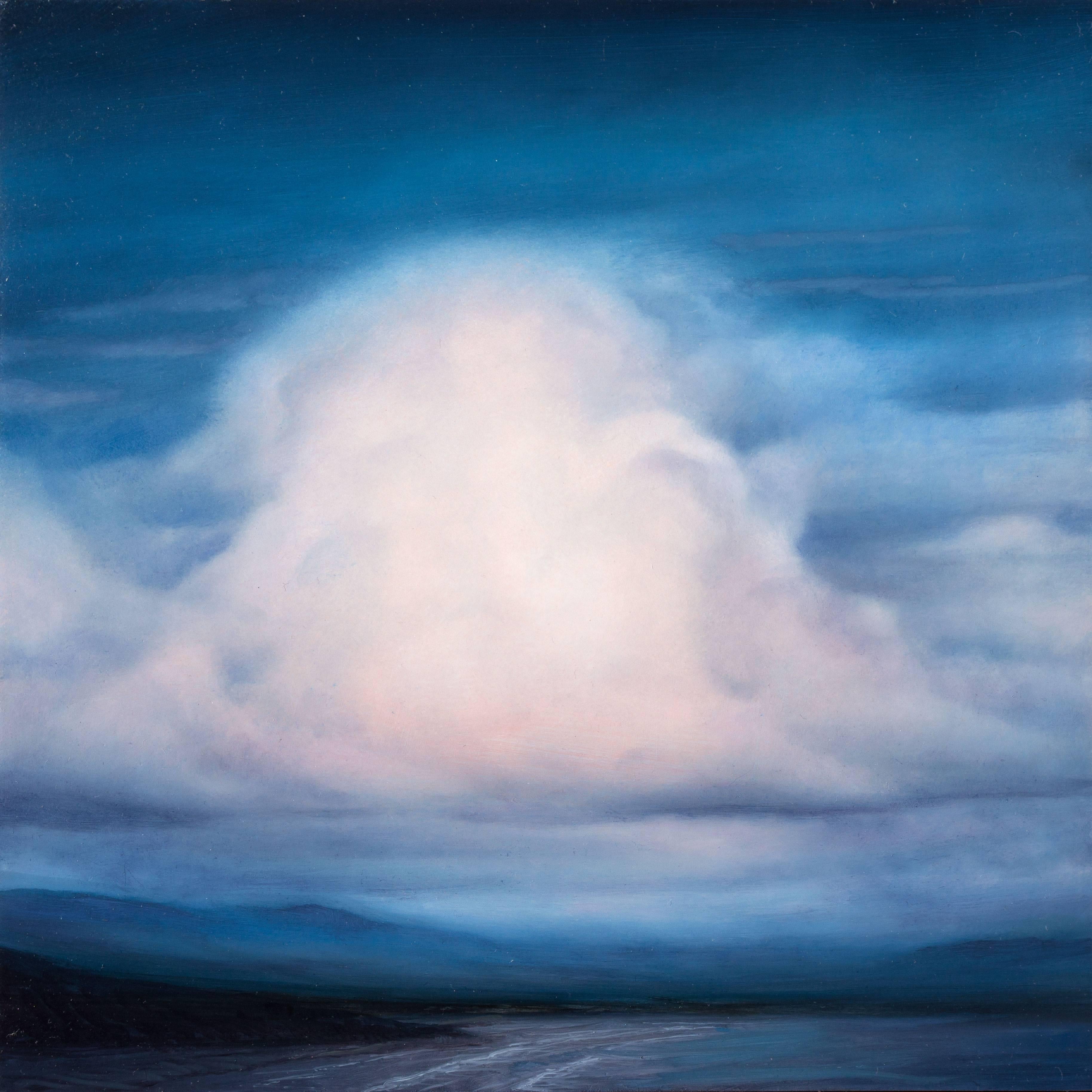 Kurt Meer Landscape Painting - Rising Clouds