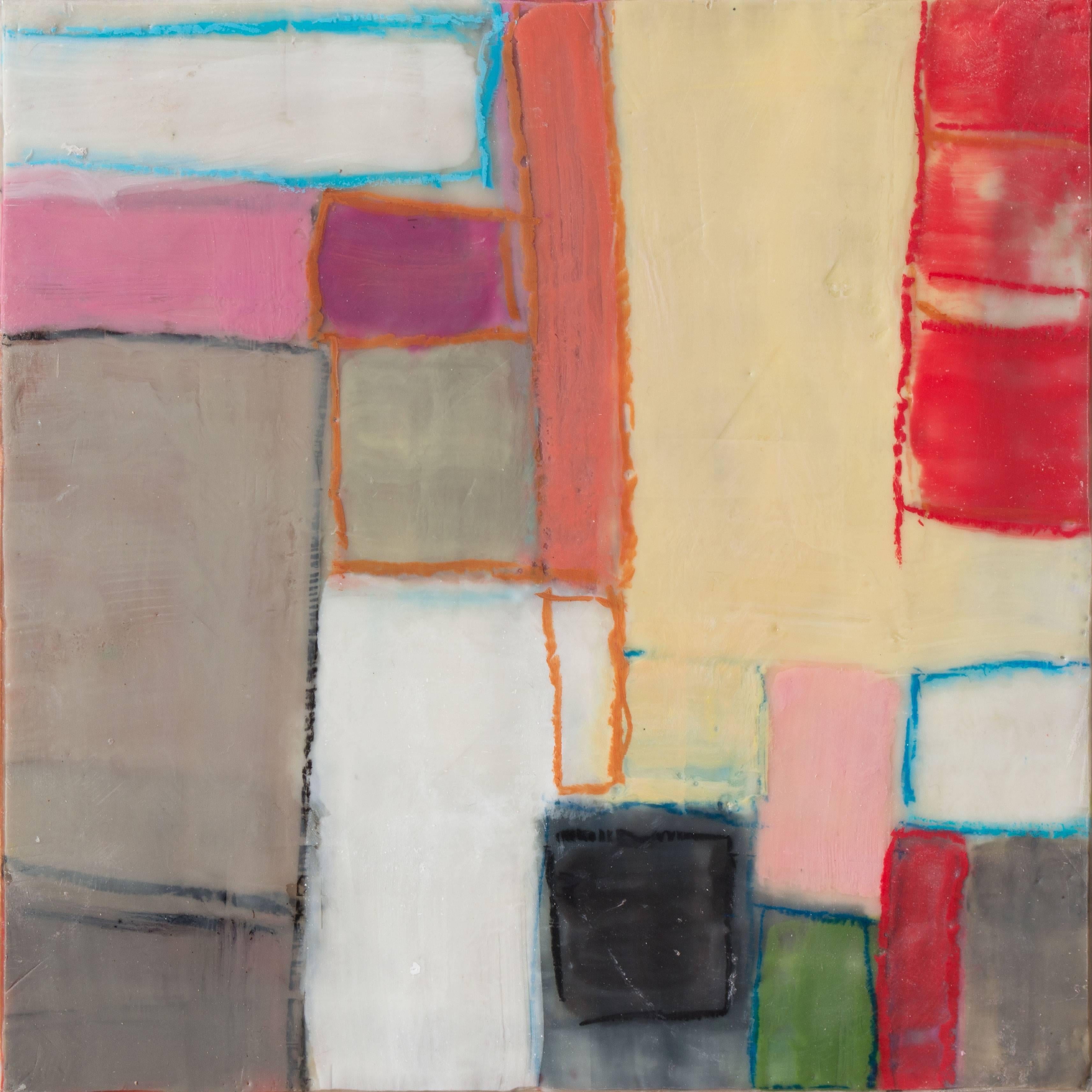 Mary Long Abstract Painting – Rückwände 8
