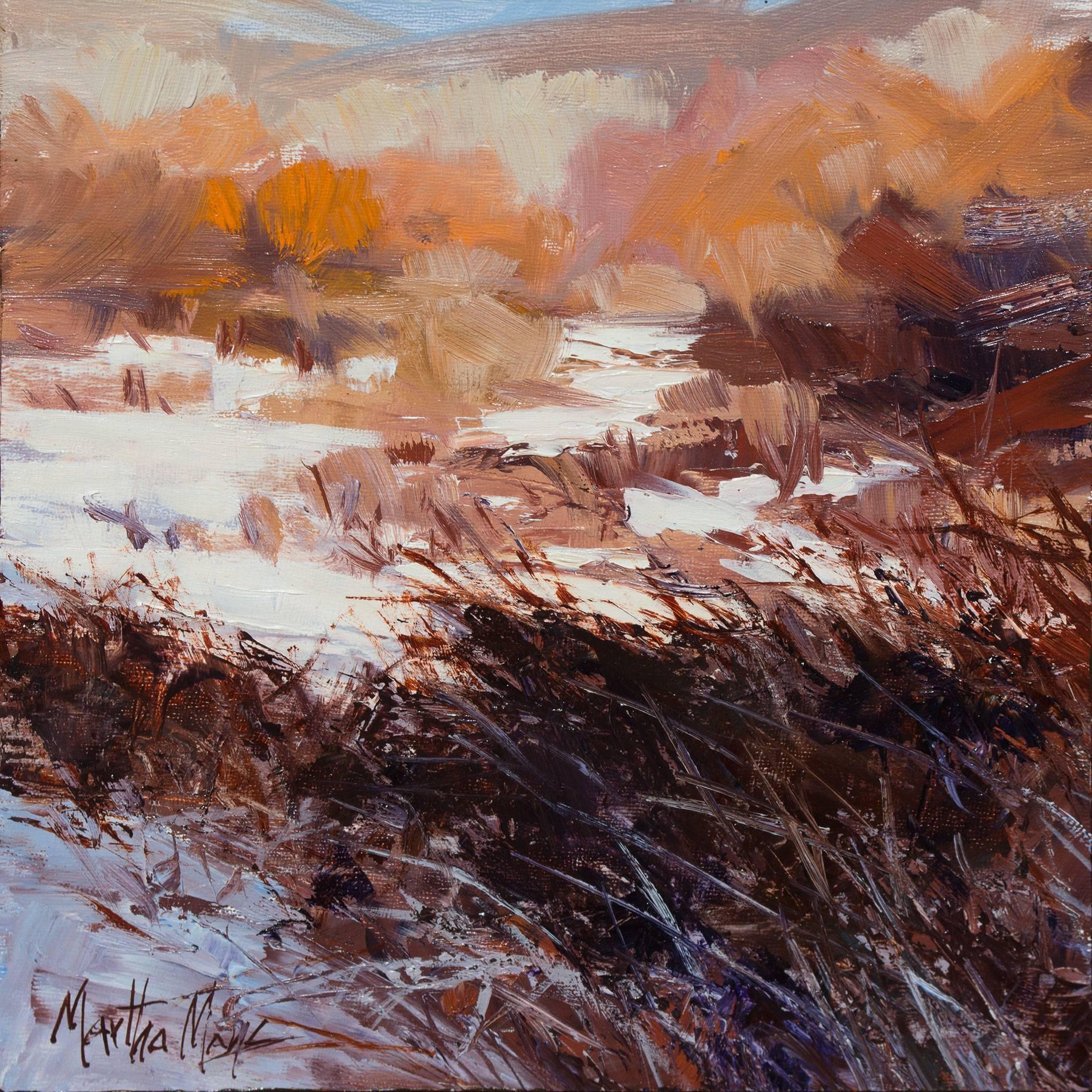 Martha Mans Landscape Painting - Winter Color