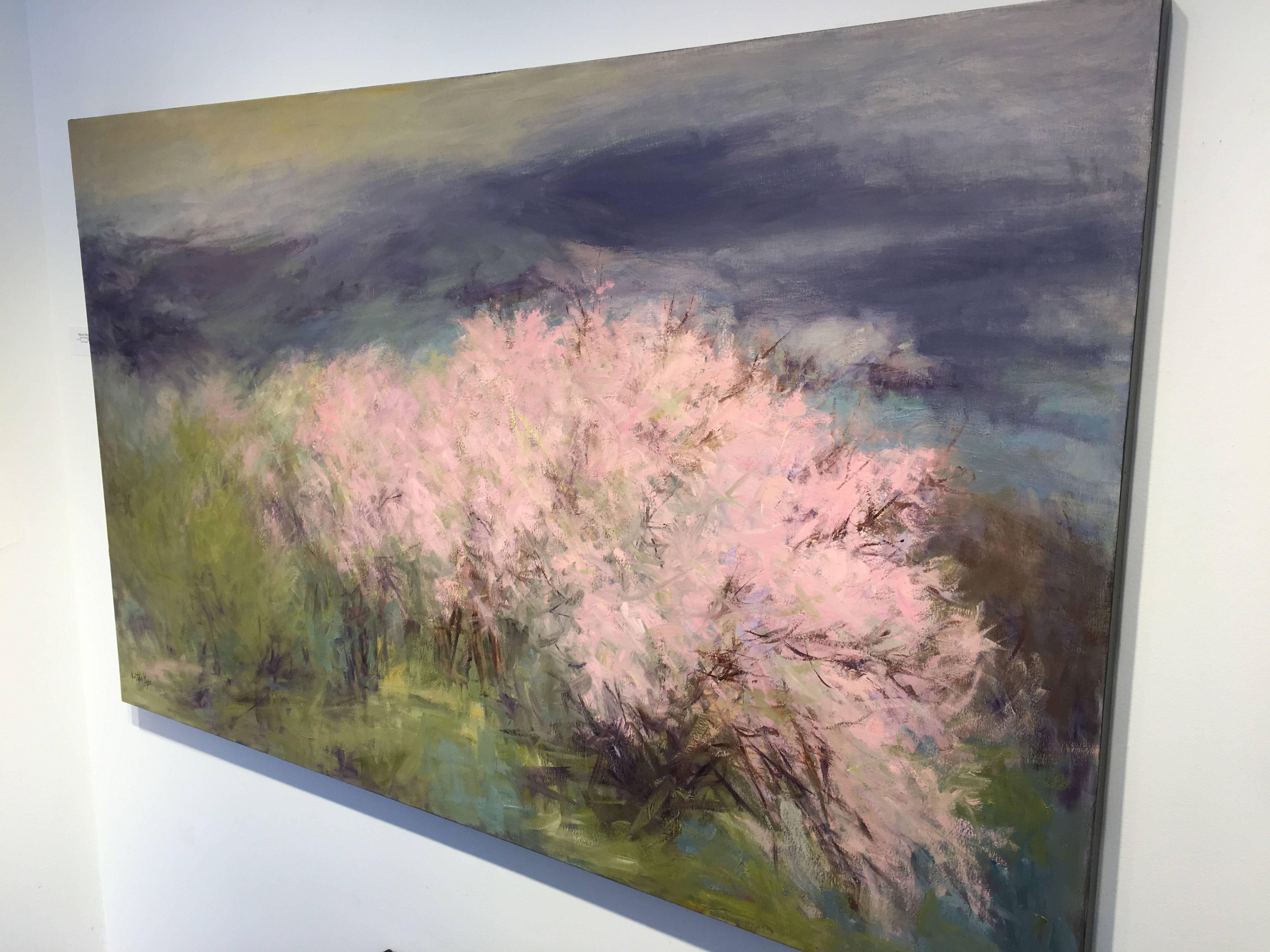 Huerto de Taos - Painting Contemporáneo de Martha Mans