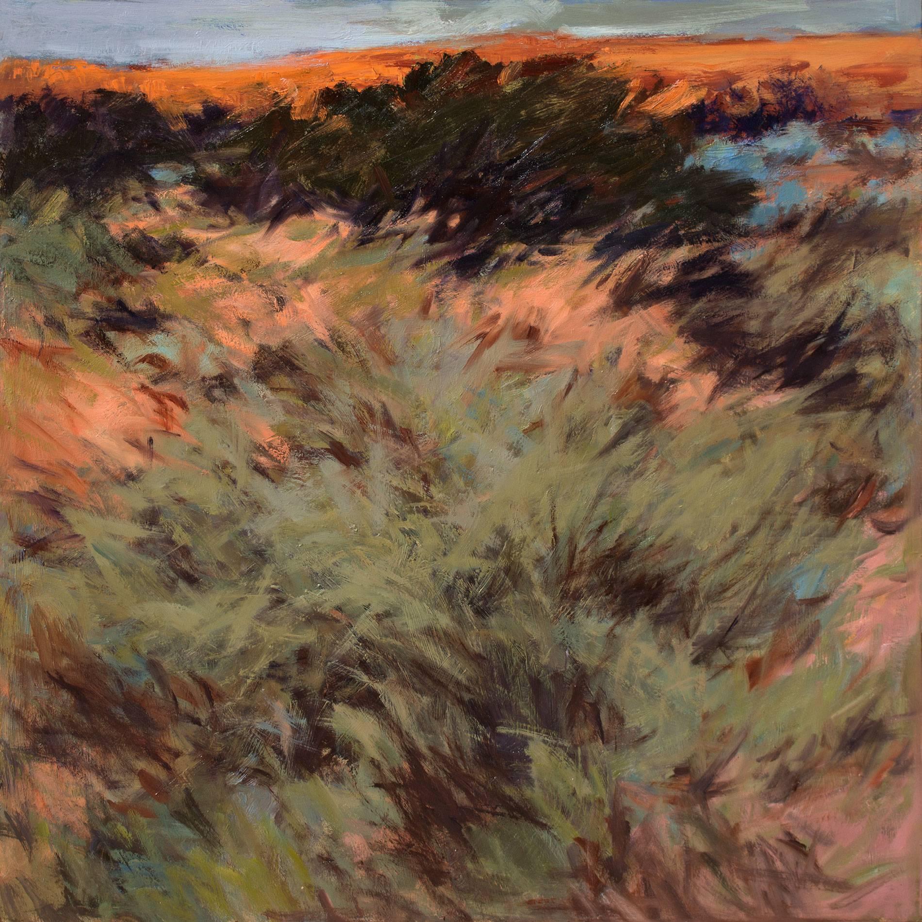 Martha Mans Landscape Painting - New Mexico Sage