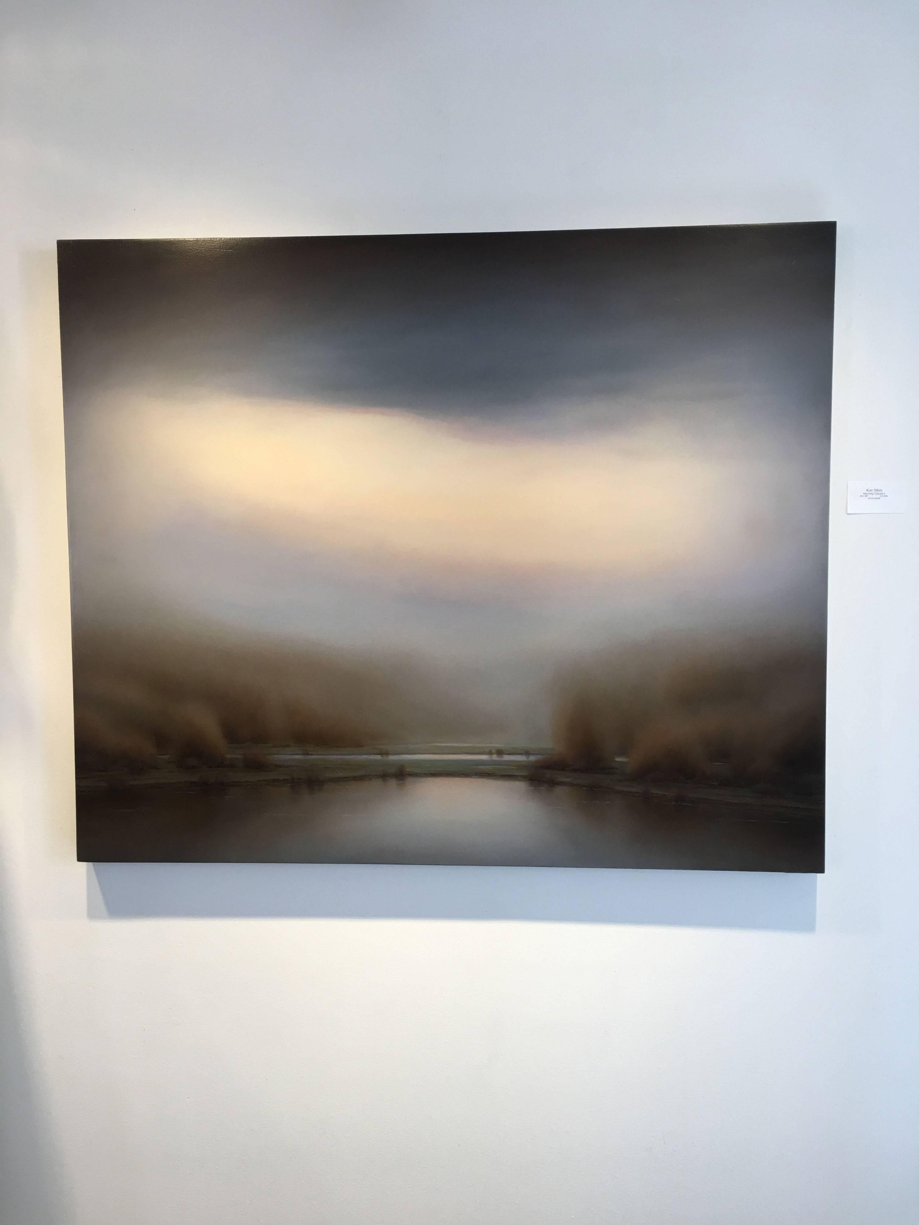 Morning Clouds II - Painting by Kurt Meer