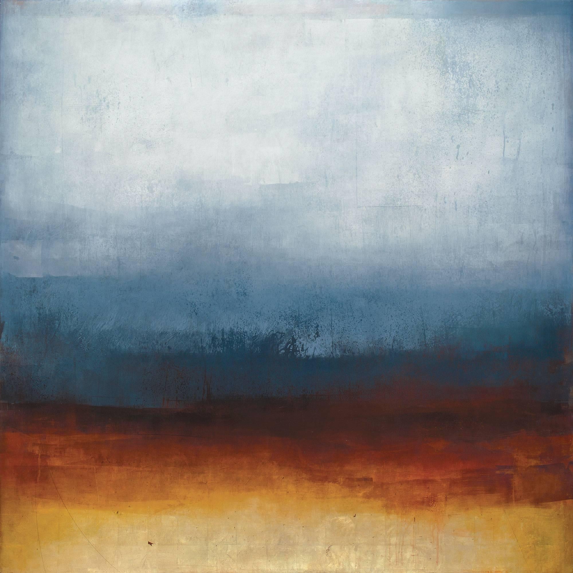Pauline Ziegen Landscape Painting - I Heard the Wind Gathering Rhymes