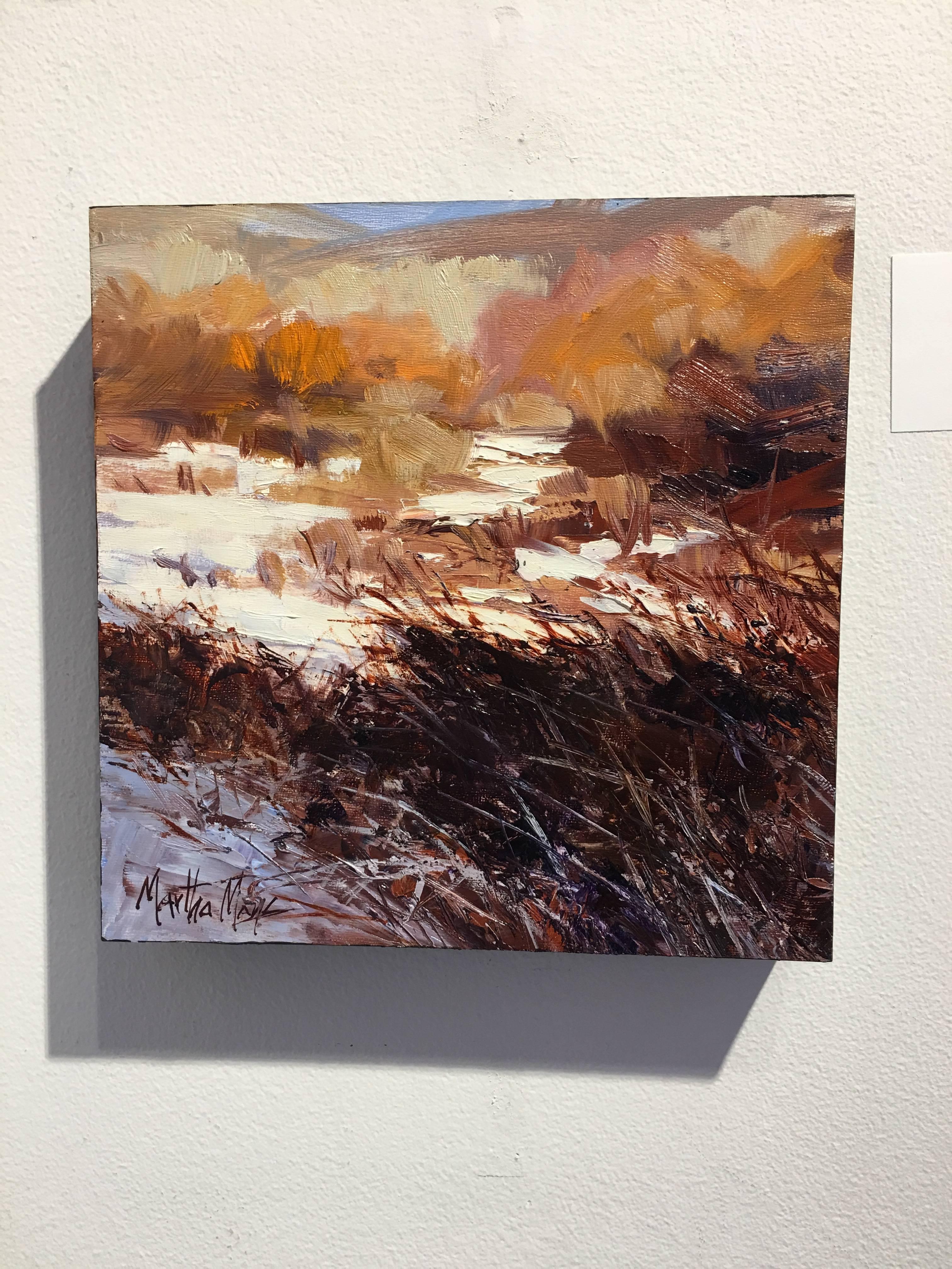 Winter Color - Painting by Martha Mans