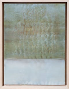 Calm and Quiet 5, Pittura a encausto su tavola, Astratta, Incorniciata, XXI secolo