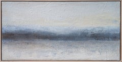 «Márgenes de la percepción»: acrílico contemporáneo sobre lienzo, enmarcado