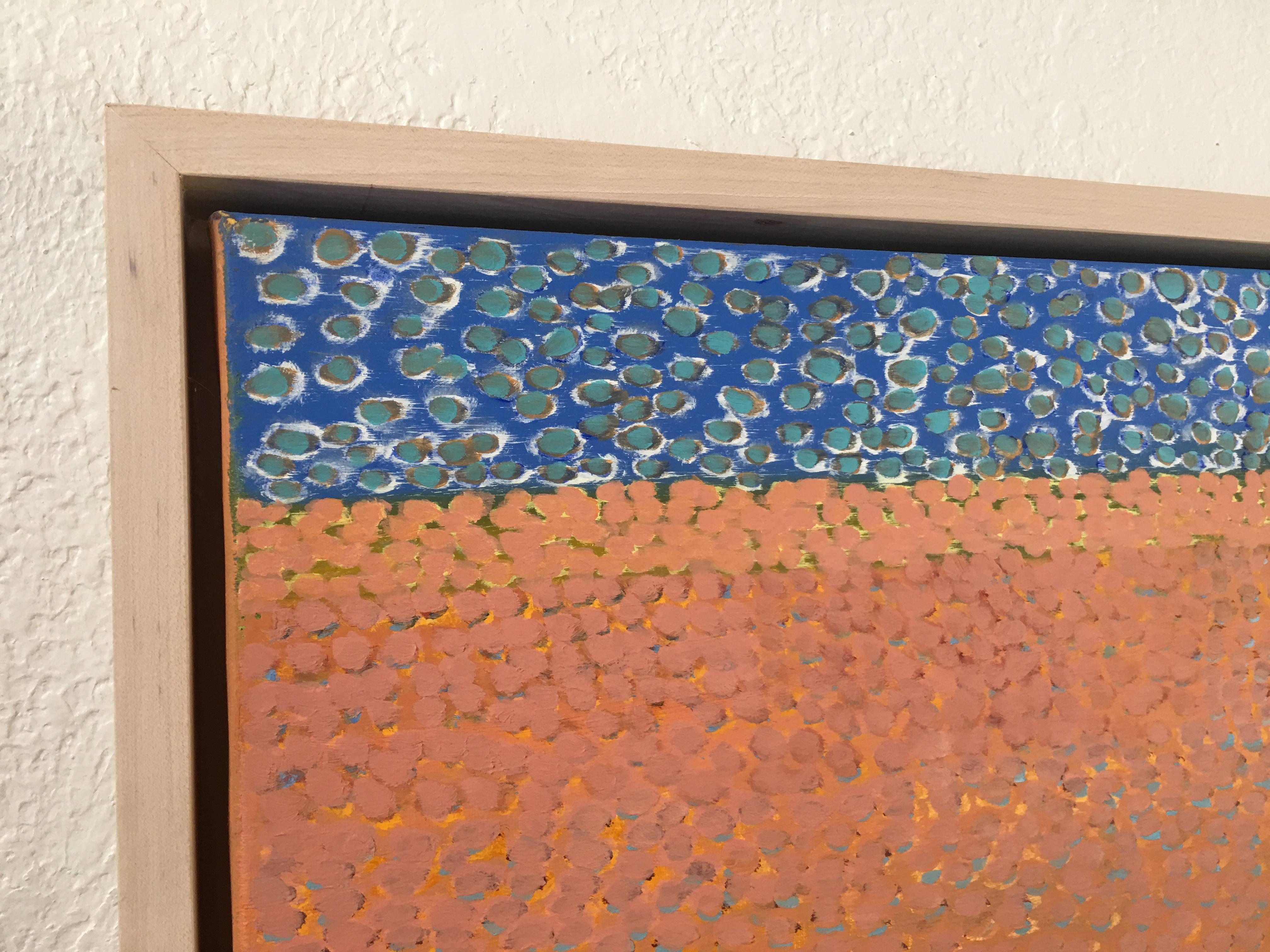 Lugar Rosa - Landscape Painting Marrón de Elaine Holien