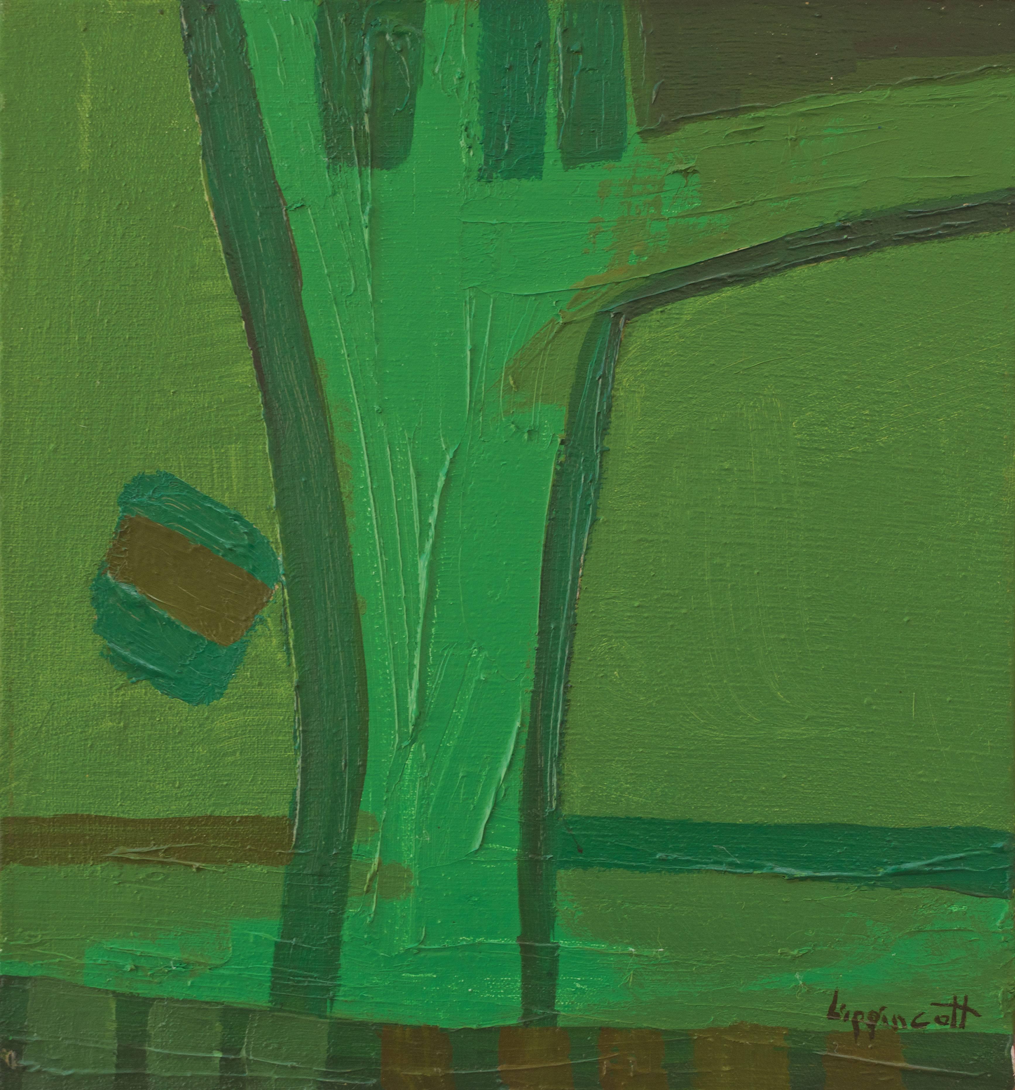 Janet Lippincott Abstract Painting - Untitled Landscape 1