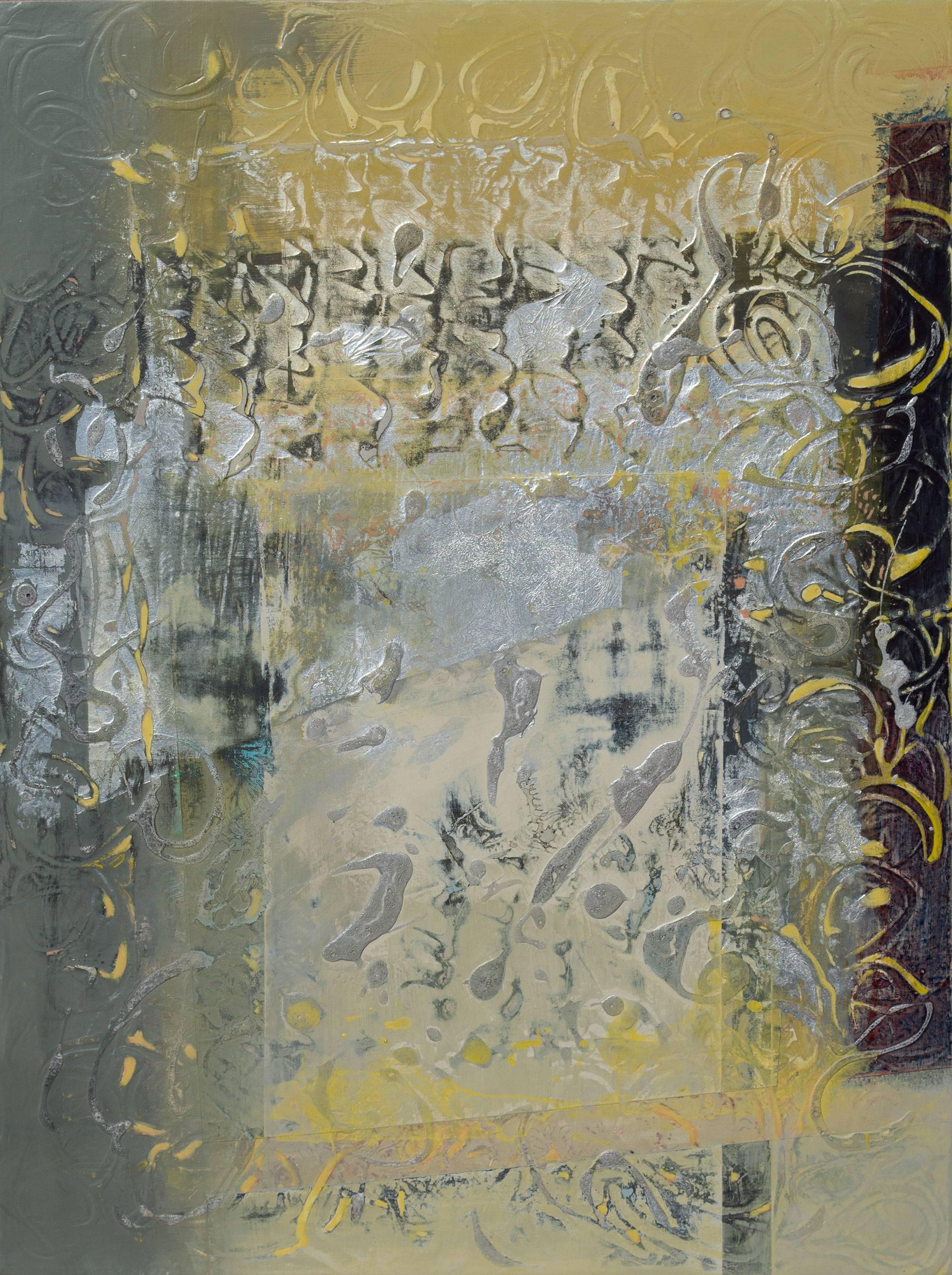 Jinni Thomas Abstract Painting - Foro Di Memoria III