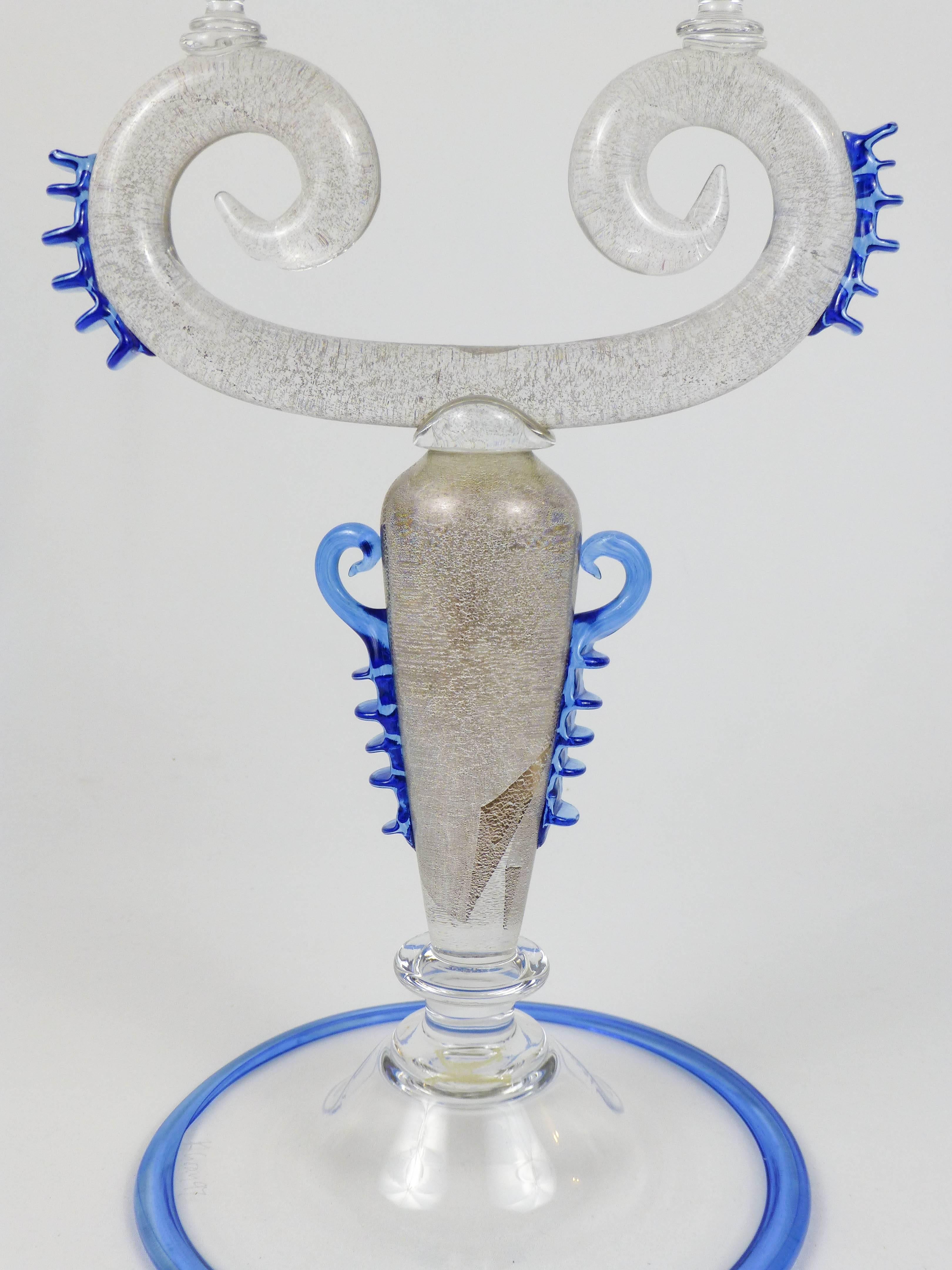 Vase Candelabra  - Sculpture by Katherine Gray