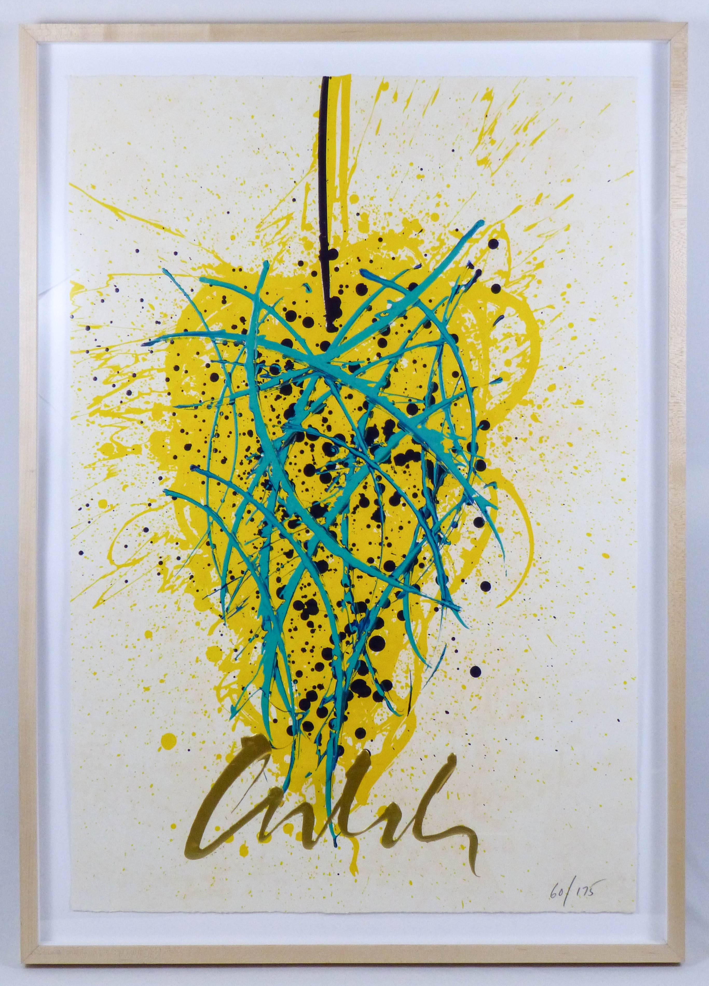The Forsythia's Spark - Print by Dale Chihuly