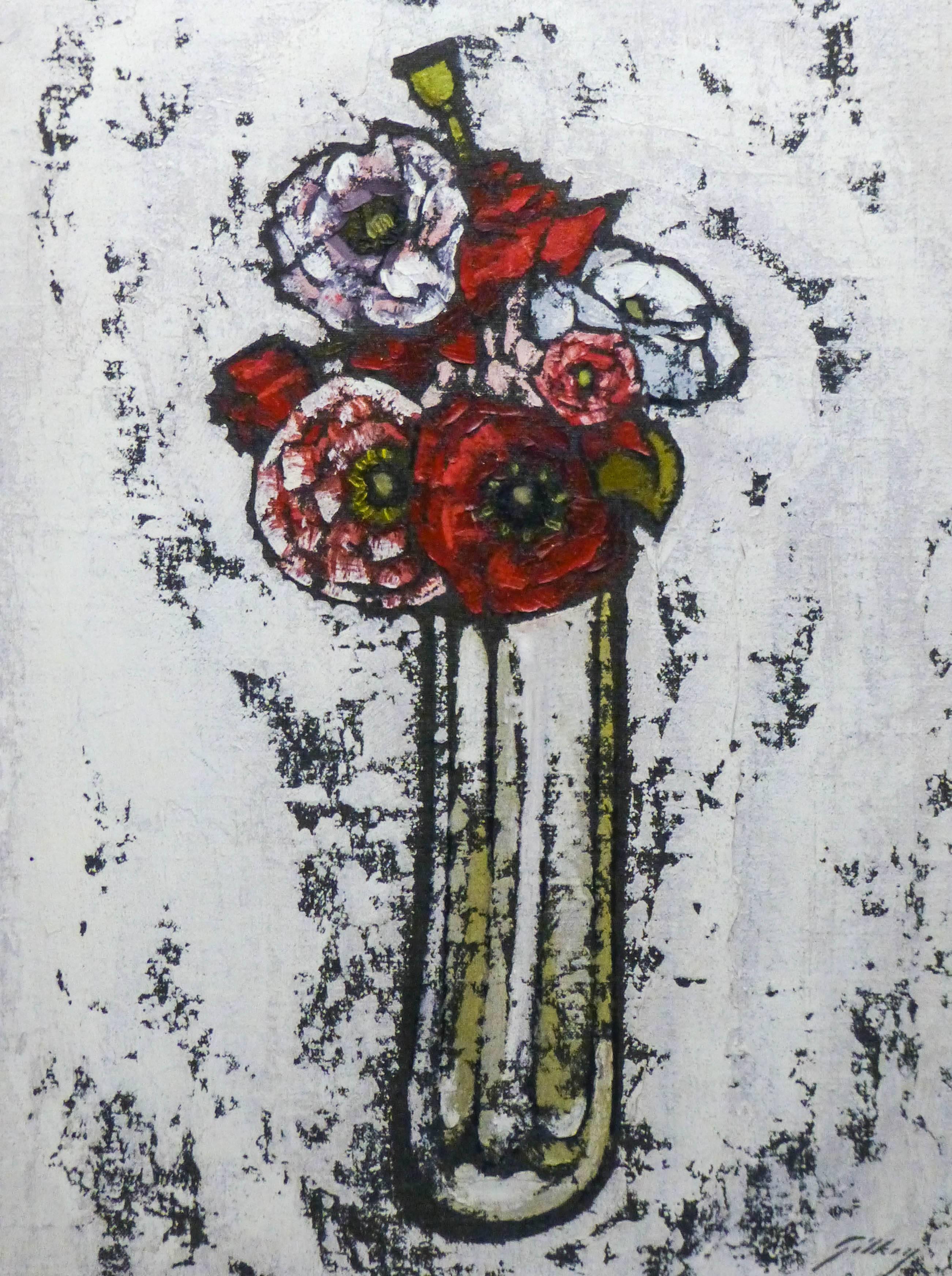 Richard Gilkey Still-Life Painting - "Poppies"