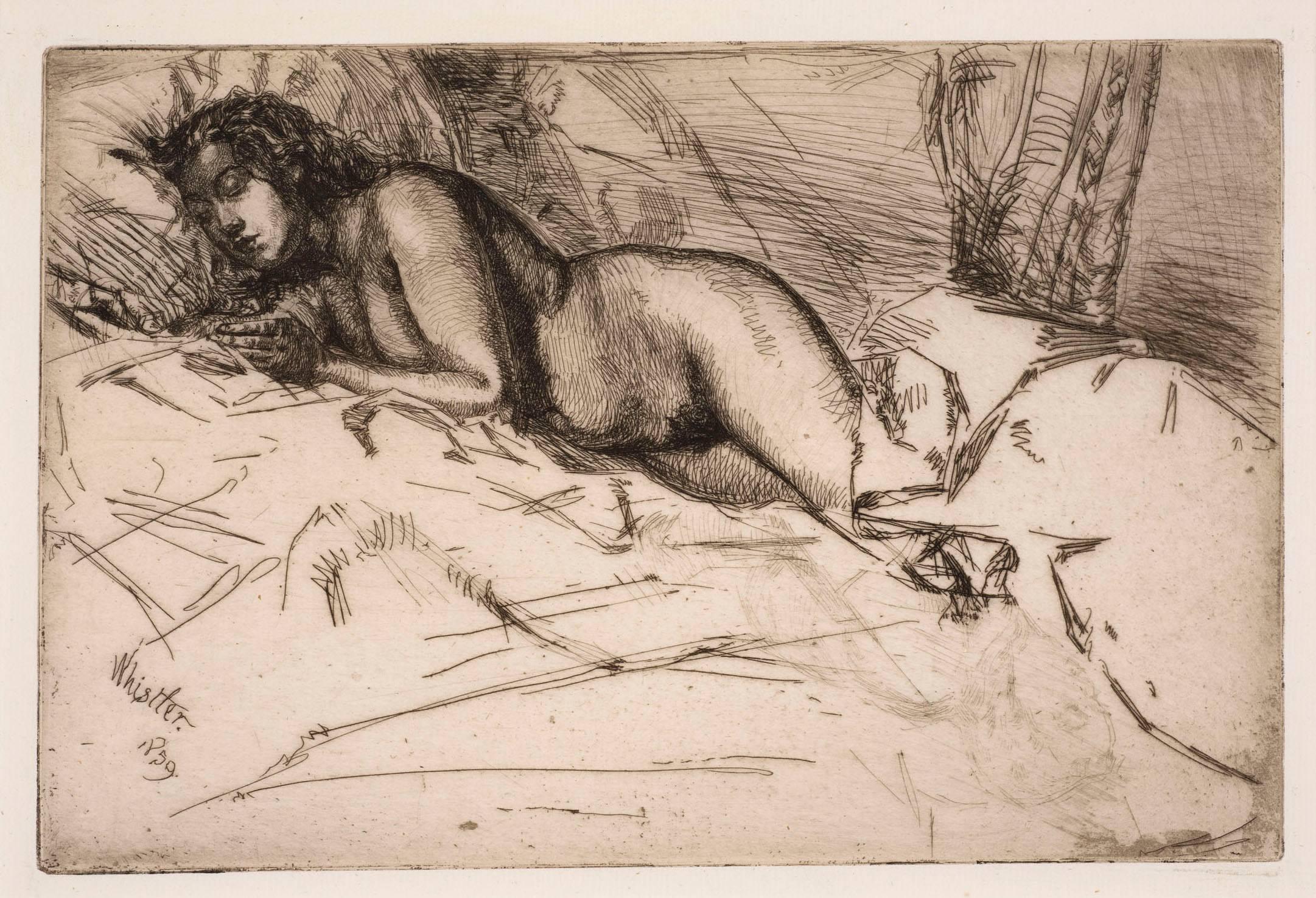 James Abbott McNeill Whistler Nude Print - Venus