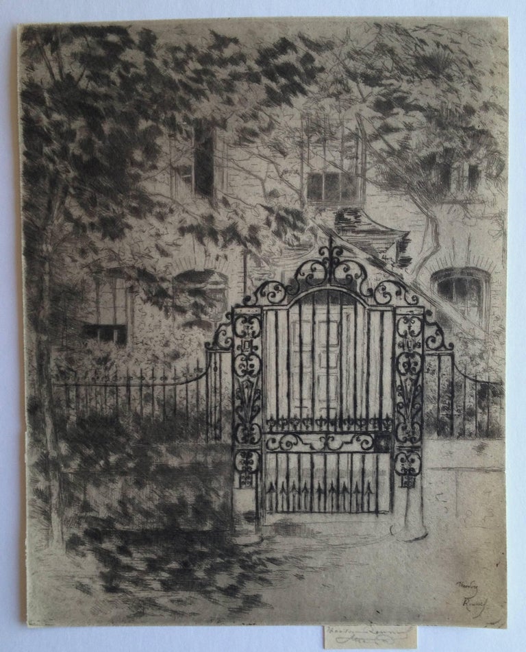 Theodore Casimir Roussel - The Gate, Chelsea For Sale at 1stDibs