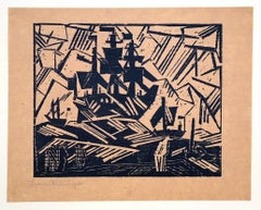 Ship at Sea (also titled Marine by the artist)