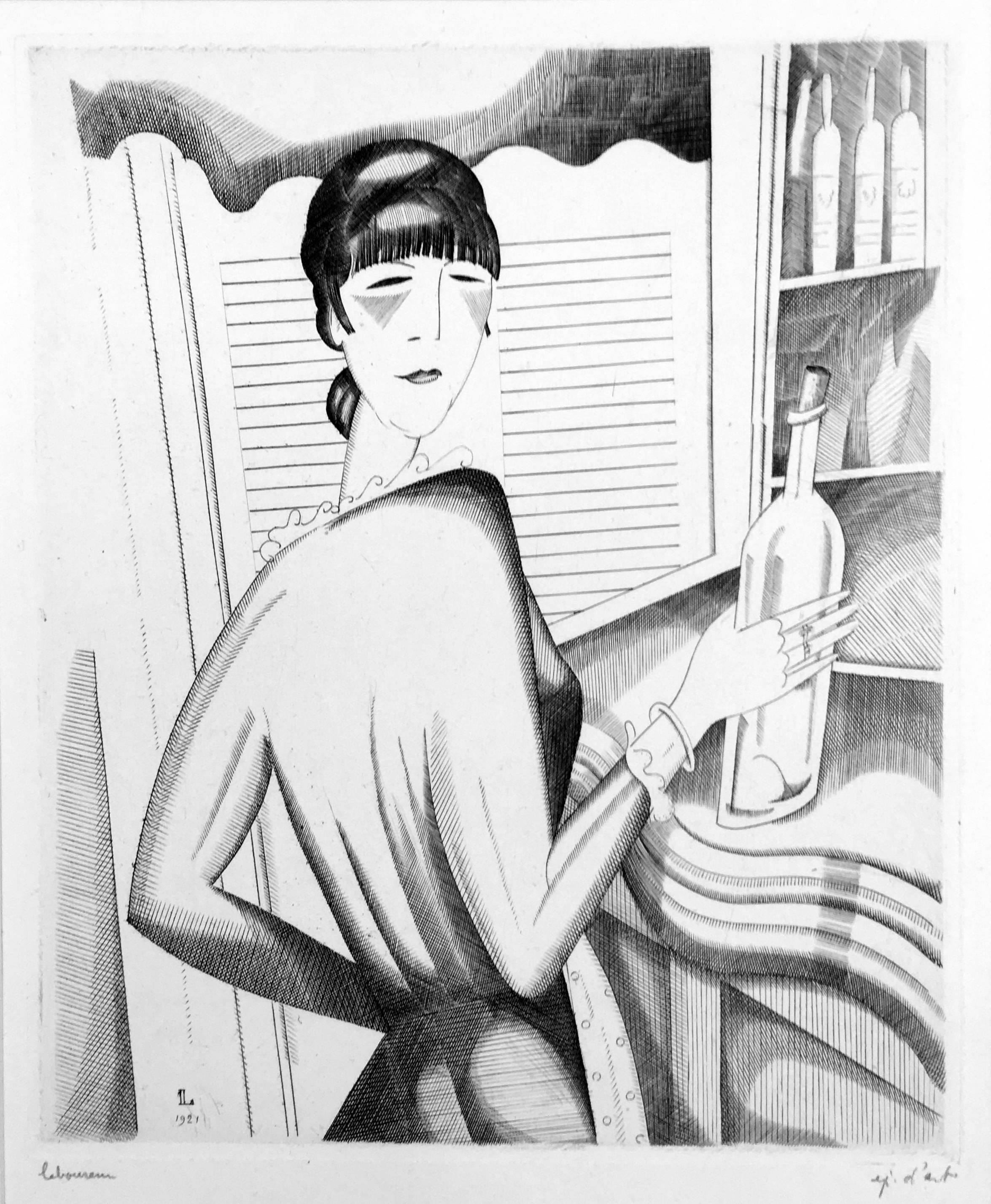 La Fille au Litre (Grande Planche)