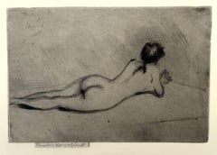 Study From the Nude of a Girl Lying Down
