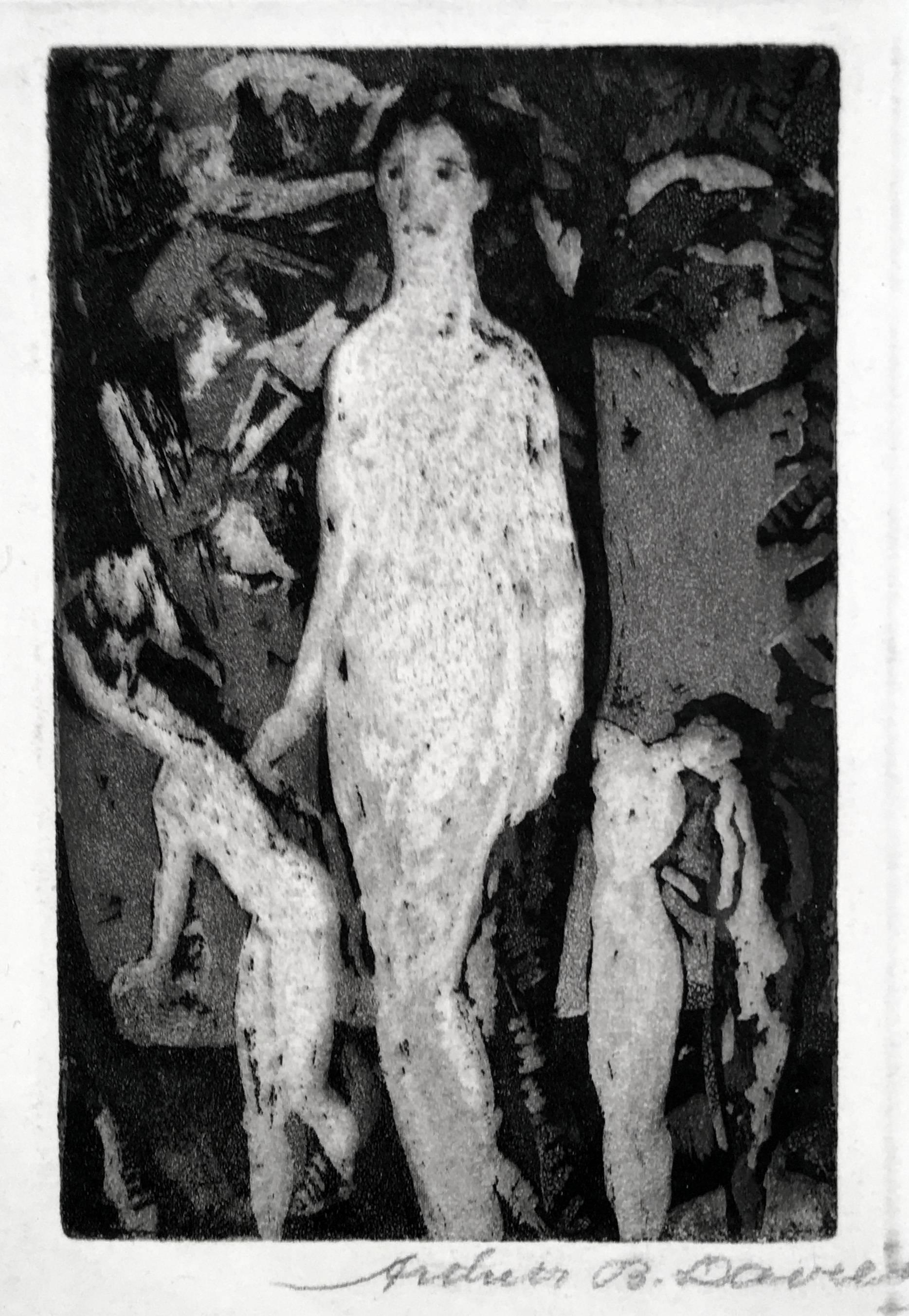 Arthur B. Davies Nude Print - Tartessians