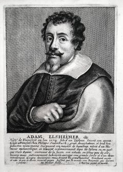Adam Elsheimer, etching after a painting of Elsheimer by Jan Meyssens