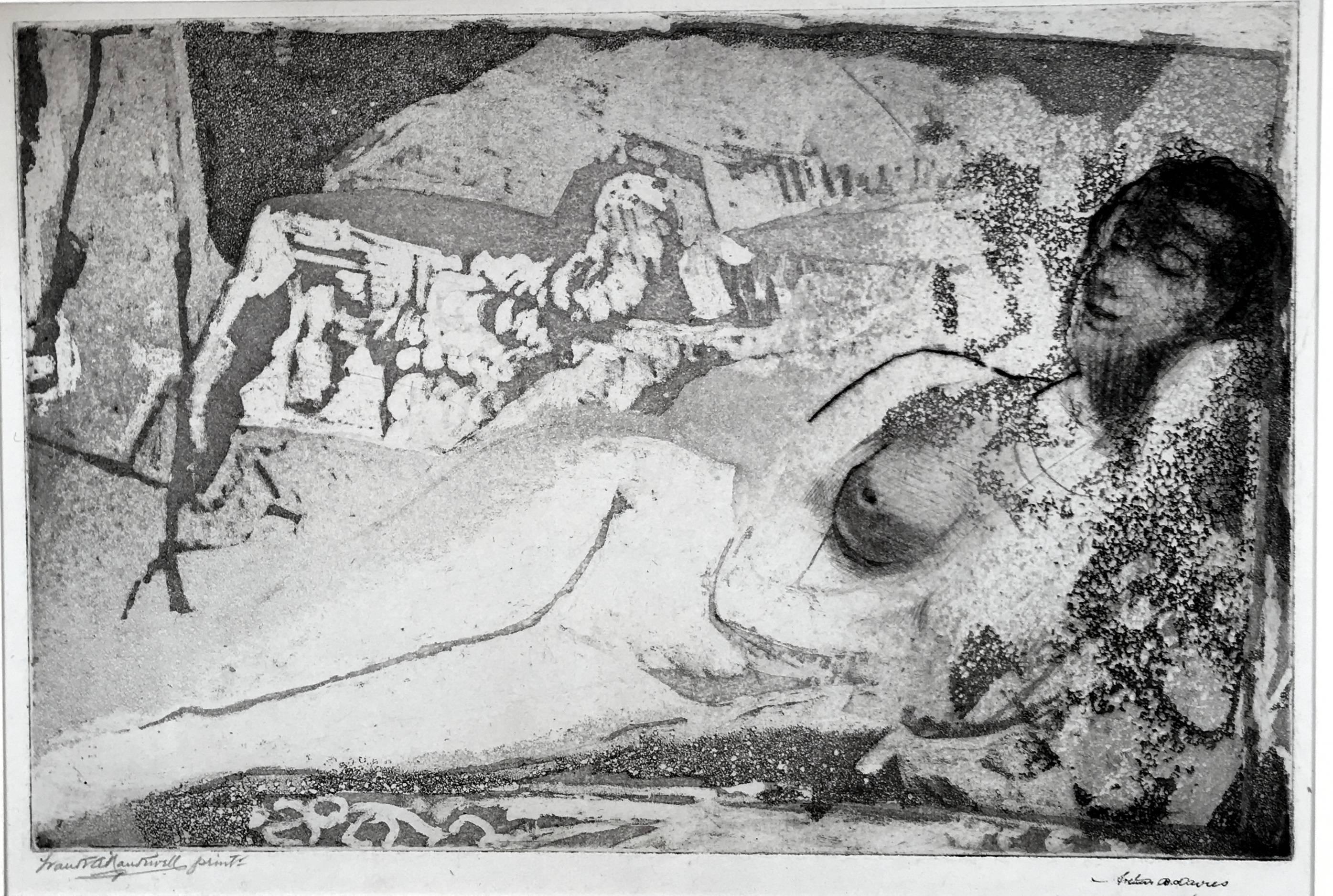 Arthur B. Davies Nude Print - Torment