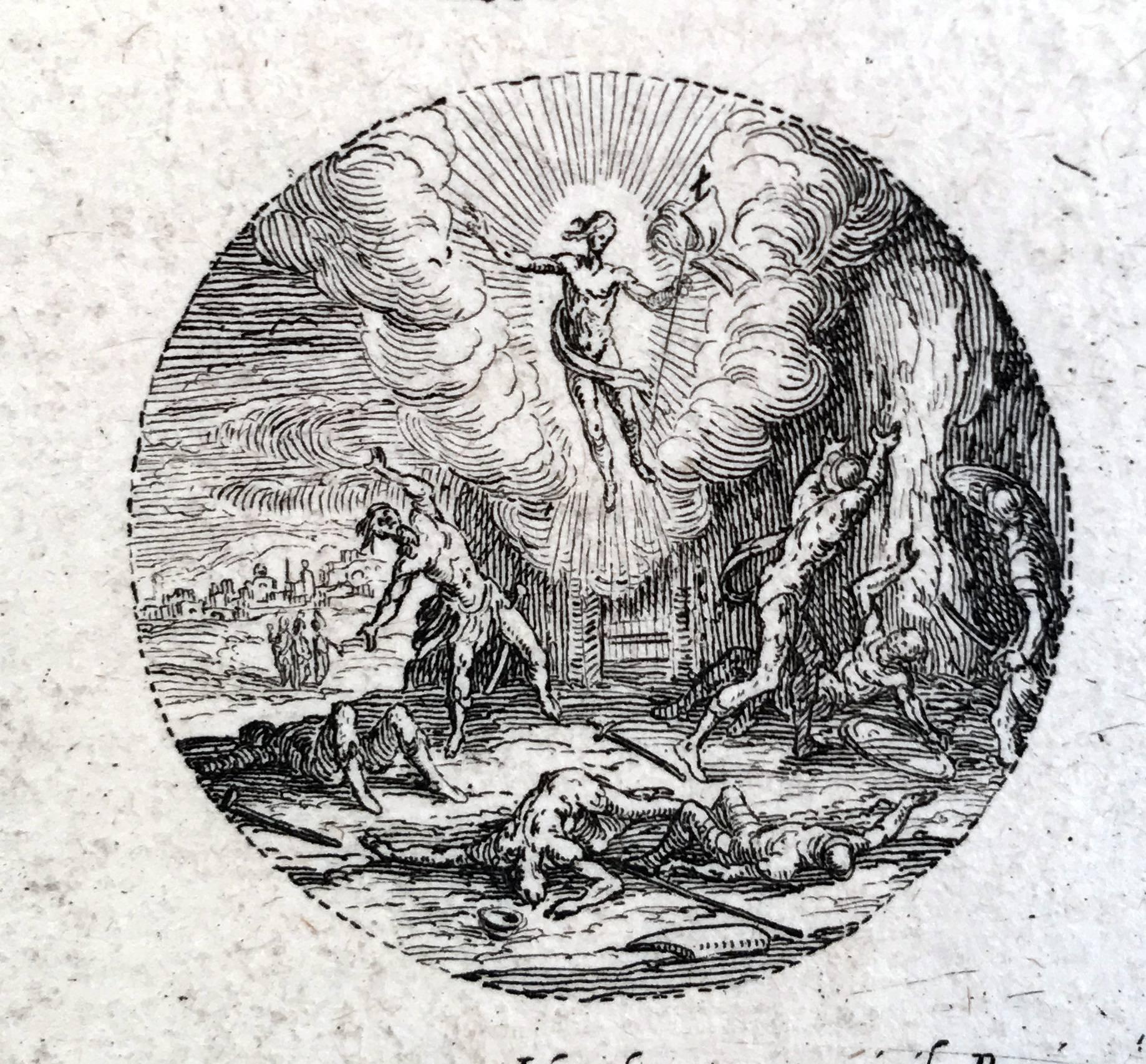 Jacques Callot (1592-1635), Mysteries of the Passion (Variae Tum Passionis Christi, Tum Vitiae Beatae Mariae Virginis), complete set of 20 etchings plus the frontispiece by Abraham Bosse (Reference Meaume 31). c. 1631. Reference: Lieure 679-698,
