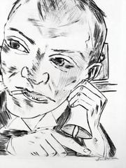 The Barker (Self Portrait)
