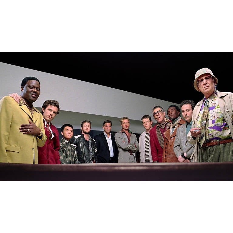 Sid Avery Color Photograph - "Ocean's Eleven" Cast 2001