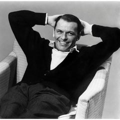 Frank Sinatra During a Capitol Records Album Cover Shoot for "Nice 'n' Easy"